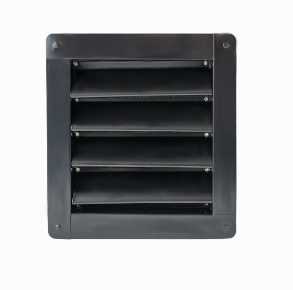 8" x 8" Barn Eave Vents - Brown or White - 2pcs