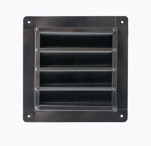 8" x 8" Barn Eave Vents - Brown or White - 2pcs - Image 13