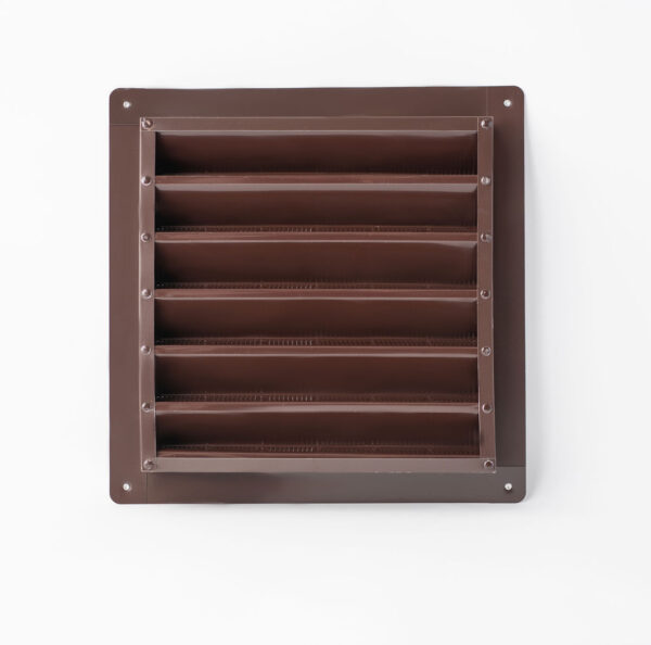 12" x 12" Barn Eave Vents - Brown or White - 2pcs - Image 2