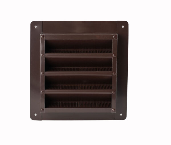 8" x 8" Barn Eave Vents - Brown or White - 2pcs - Image 3
