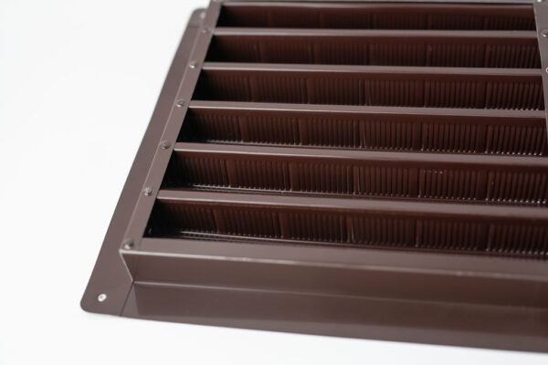 12" x 12" Barn Eave Vents - Brown or White - 2pcs - Image 5