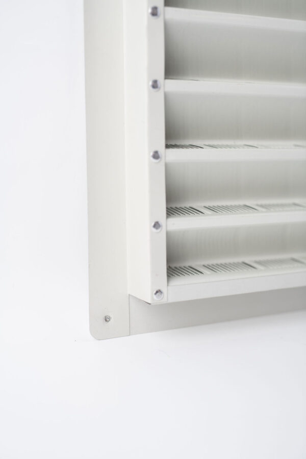 12" x 12" Barn Eave Vents - Brown or White - 2pcs - Image 9