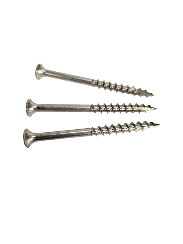 #10 Type 316 Marine Grade Deck Screw, T-25, Pack of 100, 500, 1000 - Image 2