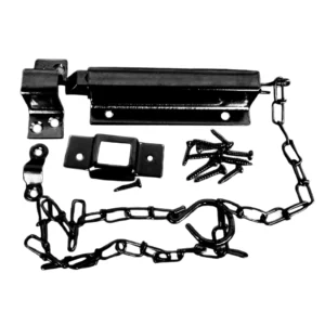 6" Chain Bolts Black