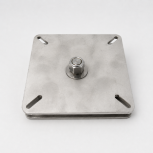316 Grade Stainless Steel Outdoor Chair Swivel – Heavy-Duty Rotating Base for Poly & Wood Chairs